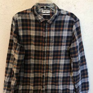 Billabong Men's Core Fit Flannel Shirt Size L